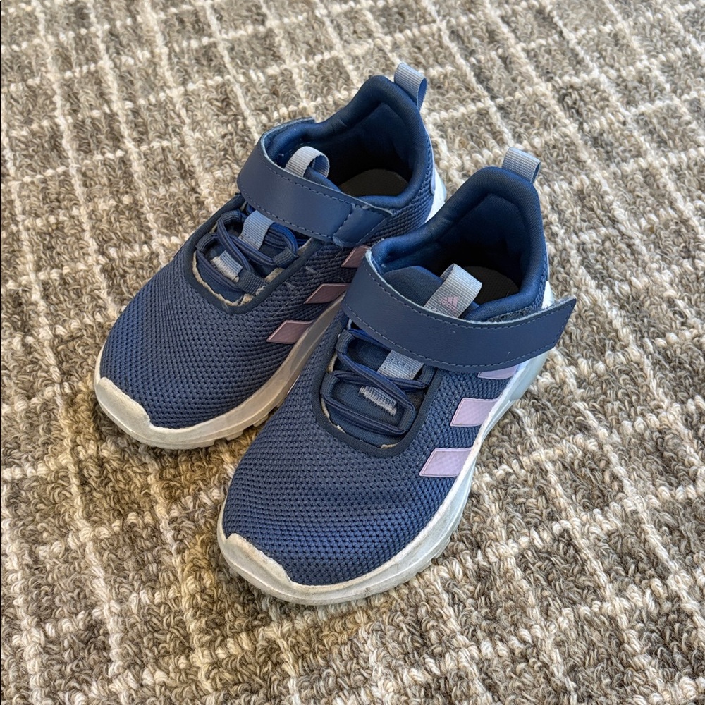 Adidas Purple Toddler Sneakers, Size 6
